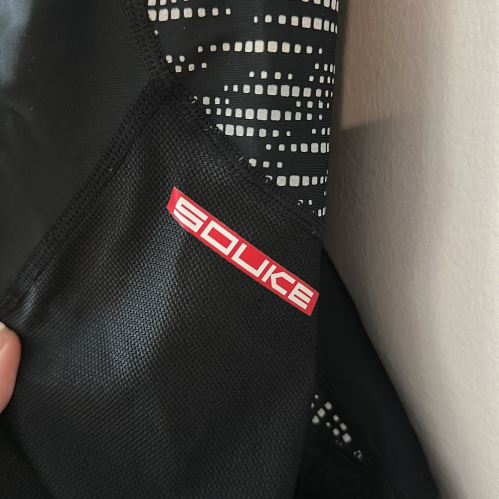 Souke Sports Men's 3D Padded Quick Dry Bike Shorts-PS5000-Black size L NWT - Picture 4 of 7